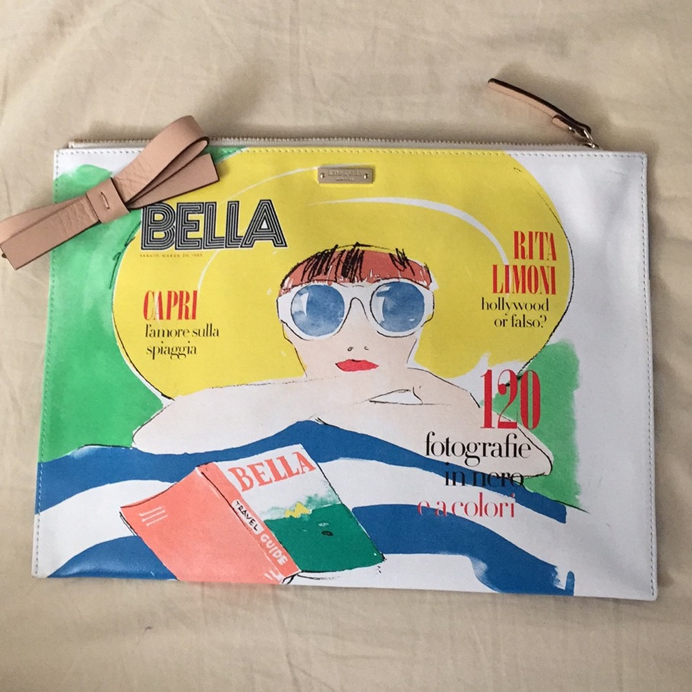 Kate spade NWOT fun clutch